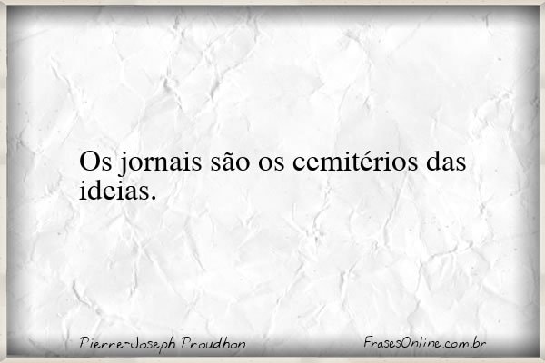 Frase de Pierre-Joseph Proudhon