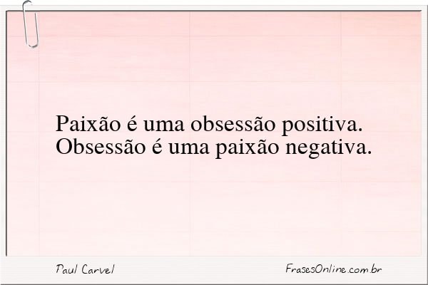 Frase de Paul Carvel