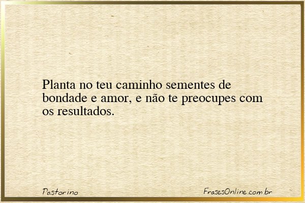 Frase de Pastorino
