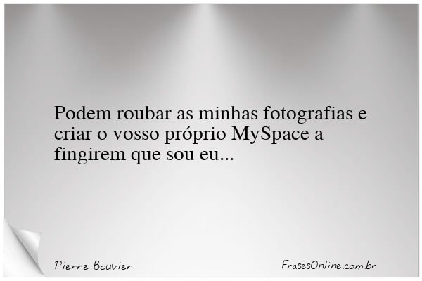 Frase de Pierre Bouvier