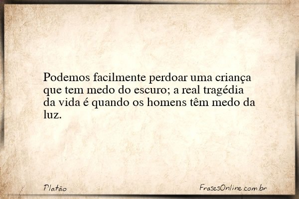 Frase de Platão