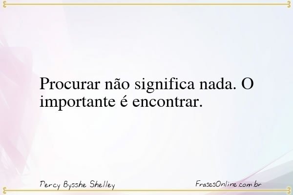 Frase de Percy Bysshe Shelley