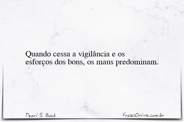 Frase de Pearl S. Buck