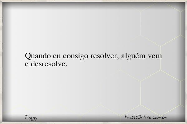 Frase de Piggy