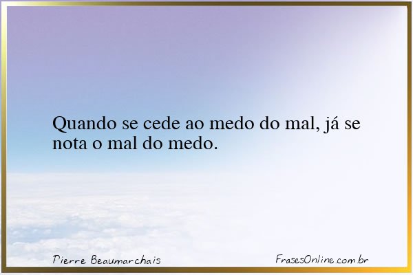 Frase de Pierre Beaumarchais