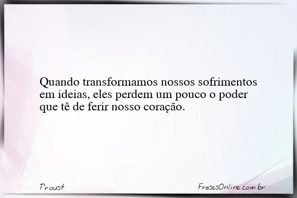 Frase de Proust