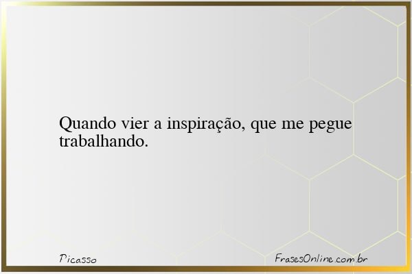 Frase de Picasso