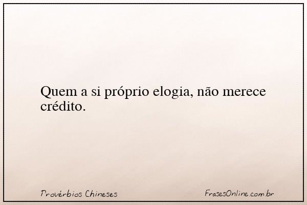Frase de Provérbios Chineses