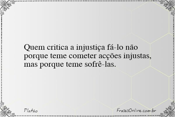 Frase de Platão