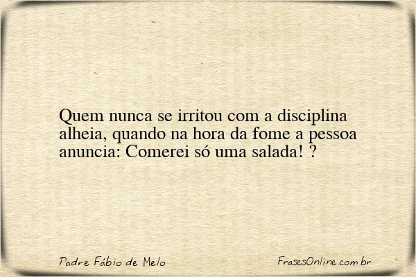 Frase de Padre Fábio de Melo