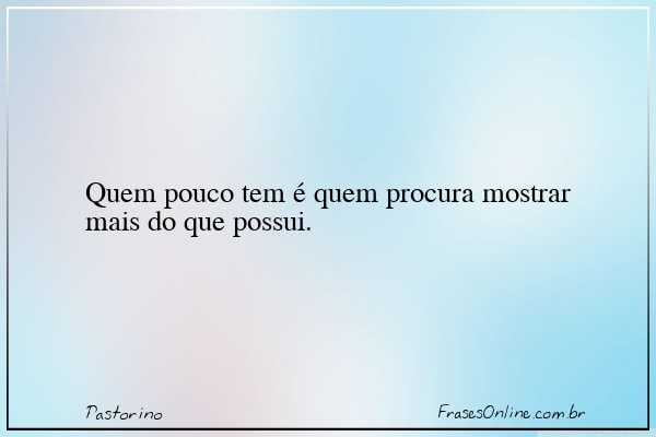 Frase de Pastorino