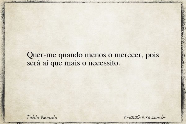 Frase de Pablo Neruda