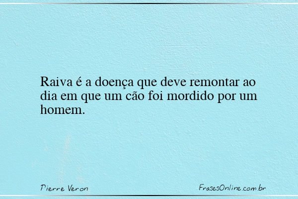 Frase de Pierre Veron
