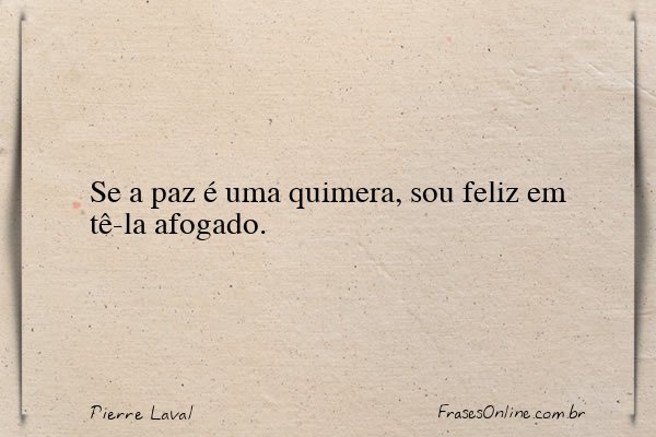 Frase de Pierre Laval