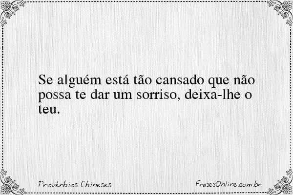 Frase de Provérbios Chineses