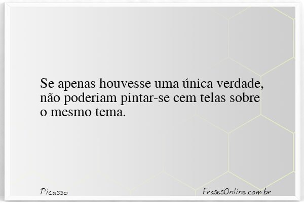 Frase de Picasso