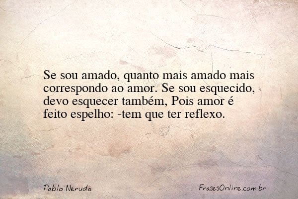 Frase de Pablo Neruda