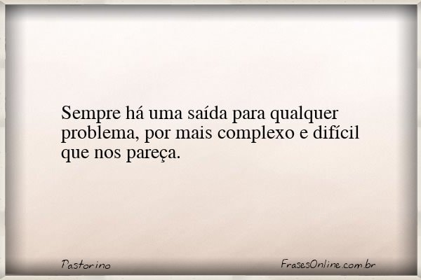 Frase de Pastorino