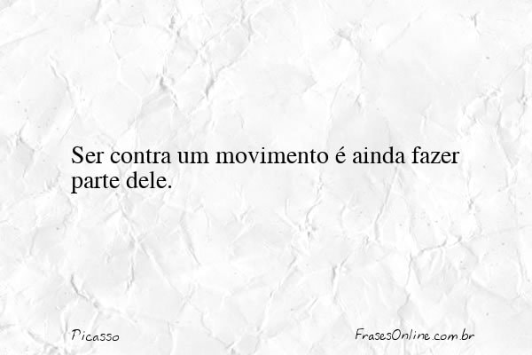 Frase de Picasso