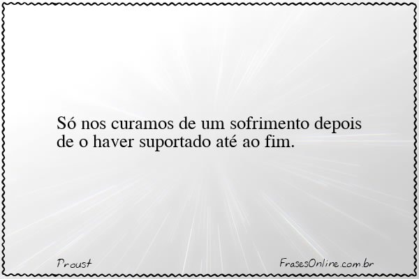 Frase de Proust