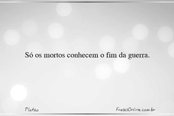 Frase de Platão
