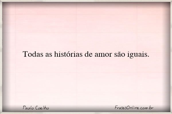 Frase de Paulo Coelho