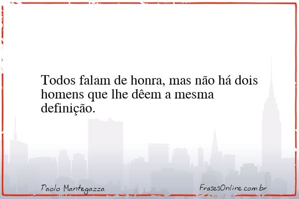 Frase de Paolo Mantegazza