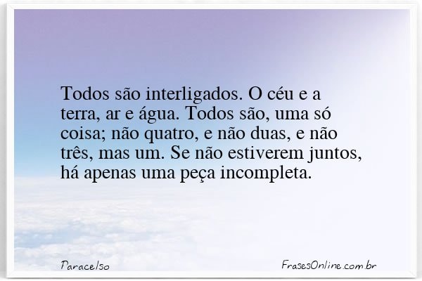 Frase de Paracelso