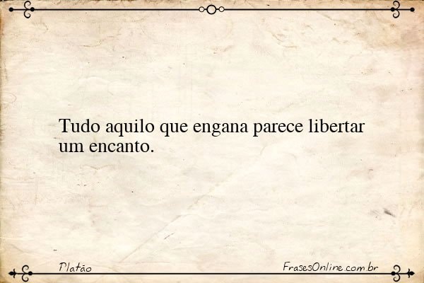 Frase de Platão