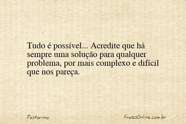 Frase de Pastorino