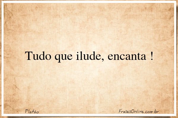 Frase de Platão
