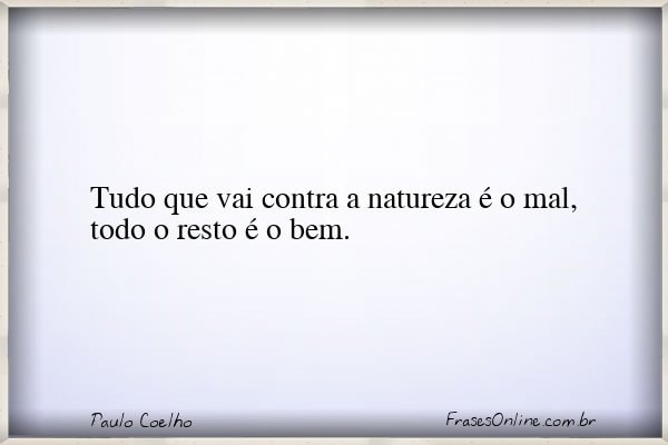 Frase de Paulo Coelho
