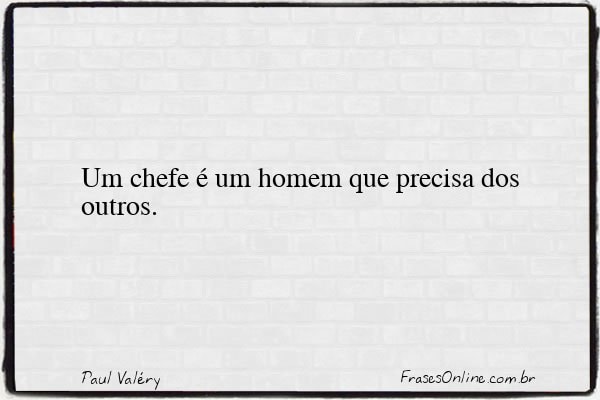 Frase de Paul Valéry