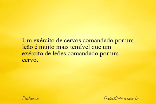 Frase de Plutarco