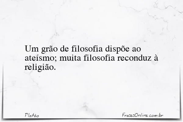 Frase de Platão