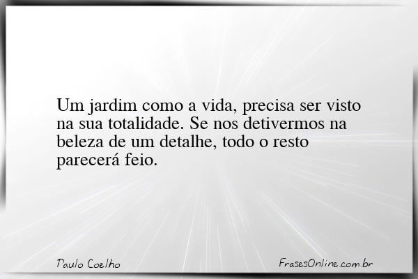 Frase de Paulo Coelho