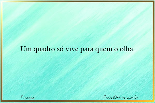 Frase de Picasso