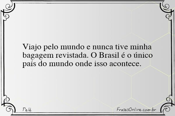 Frase de Pelé