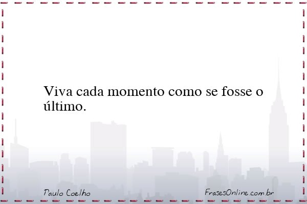 Frase de Paulo Coelho