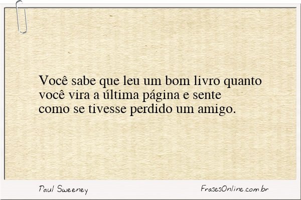 Frase de Paul Sweeney