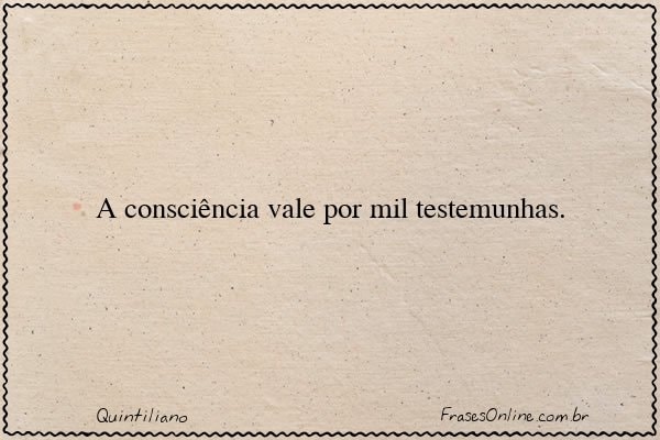 Frase de Quintiliano