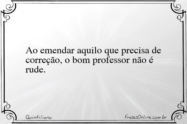 Frase de Quintiliano