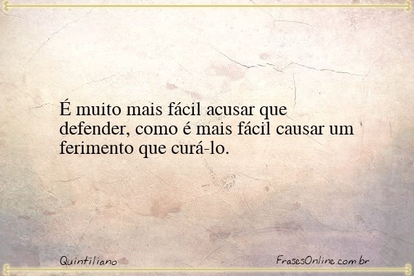 Frase de Quintiliano