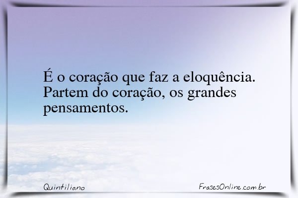 Frase de Quintiliano