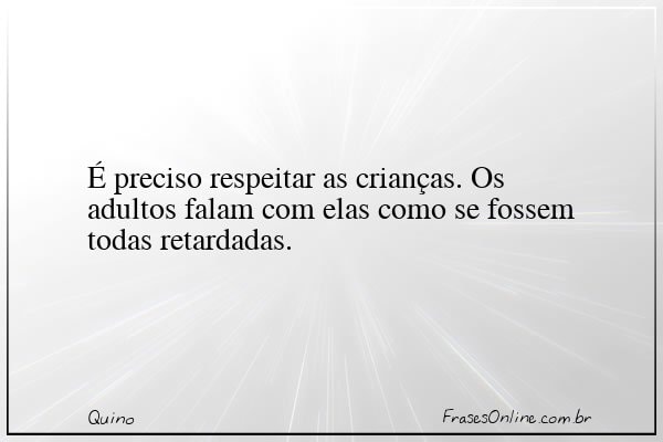 Frase de Quino