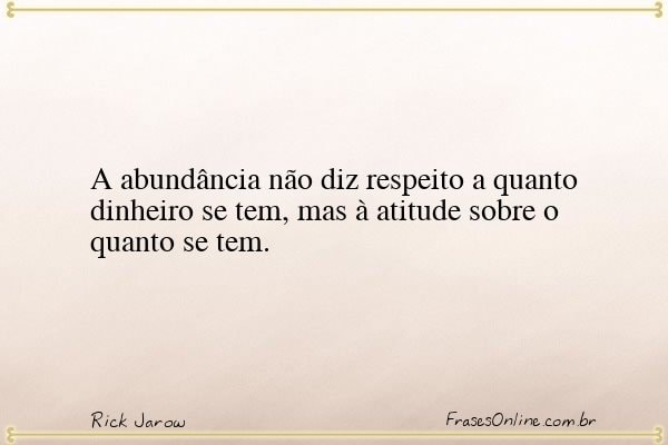 Frase de Rick Jarow