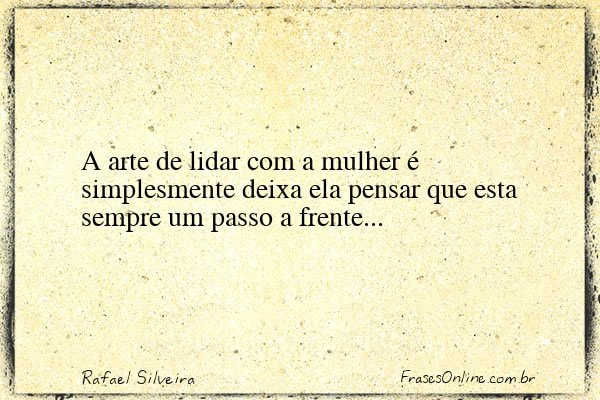 Frase de Rafael Silveira
