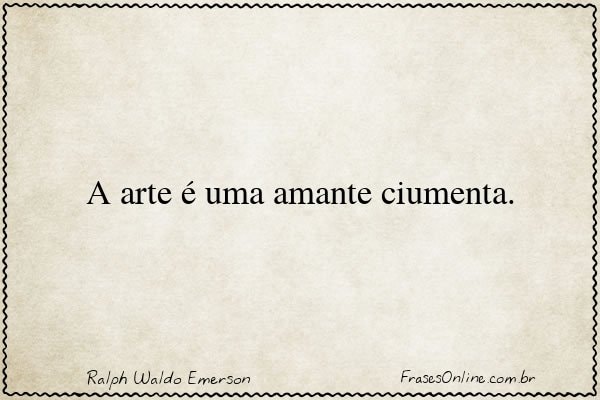 Frase de Ralph Waldo Emerson