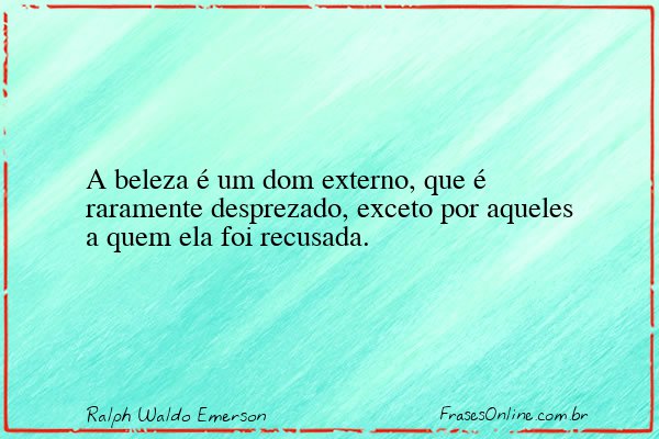 Frase de Ralph Waldo Emerson