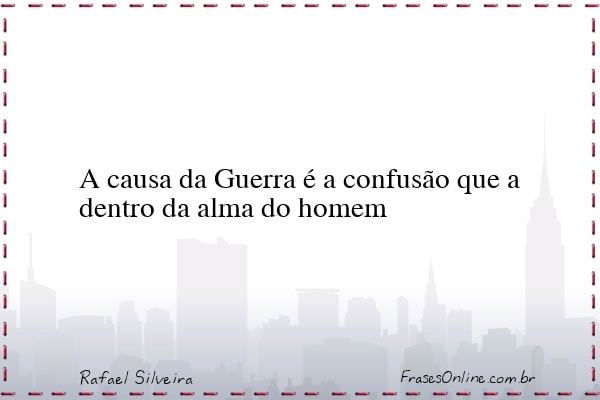 Frase de Rafael Silveira